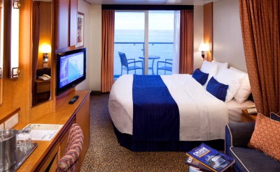 Royal Caribbean cruise stateroom