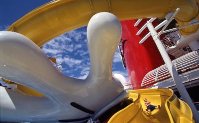 Disney Wonder waterslide