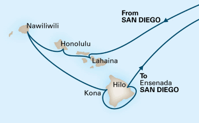 cruises to hawaii holland america